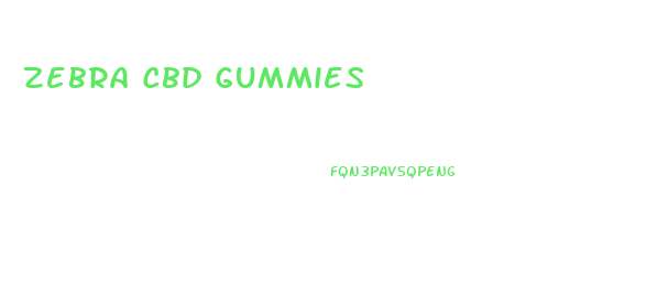 Zebra Cbd Gummies