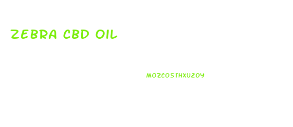 Zebra Cbd Oil