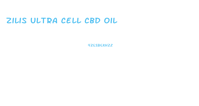 Zilis Ultra Cell Cbd Oil