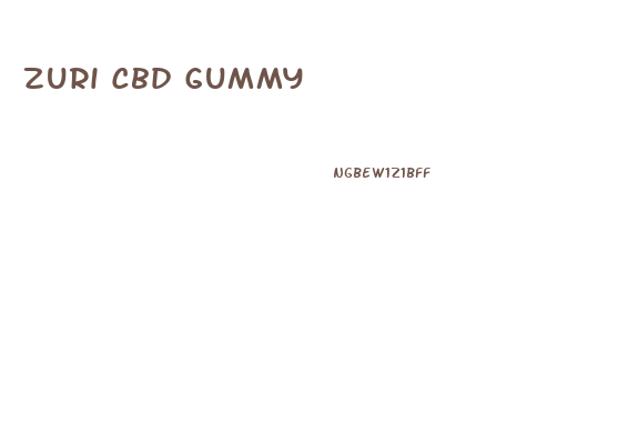 Zuri Cbd Gummy