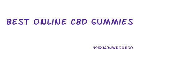 best online cbd gummies