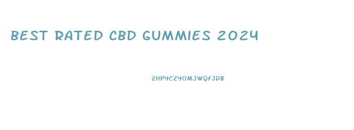 best rated cbd gummies 2024