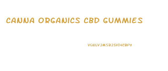 canna organics cbd gummies