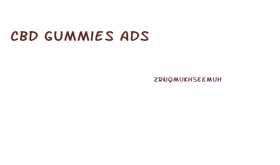 cbd gummies ads