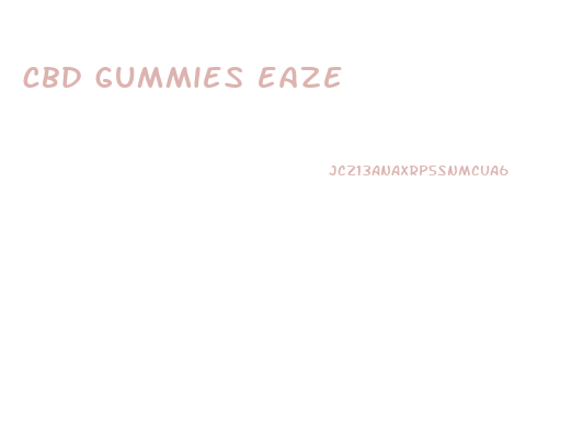 cbd gummies eaze