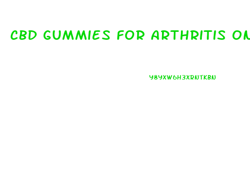 cbd gummies for arthritis on shark tank