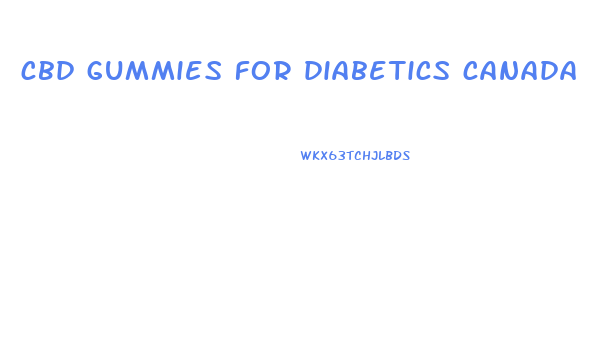 cbd gummies for diabetics canada