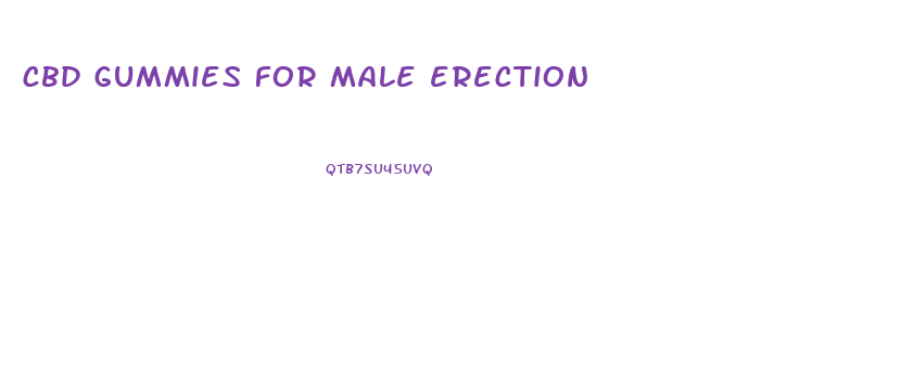 cbd gummies for male erection