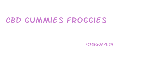 cbd gummies froggies