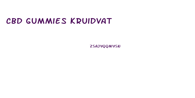 cbd gummies kruidvat