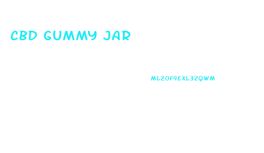 cbd gummy jar