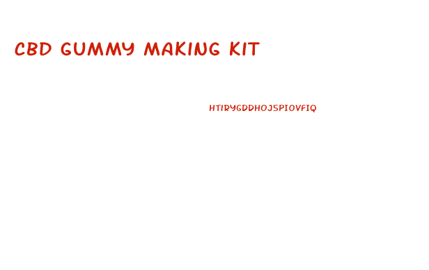 cbd gummy making kit