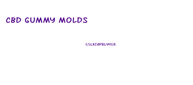 cbd gummy molds