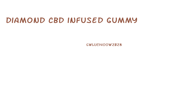 diamond cbd infused gummy