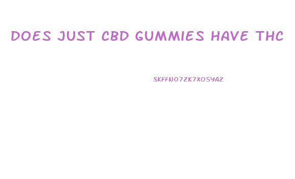 does just cbd gummies have thc