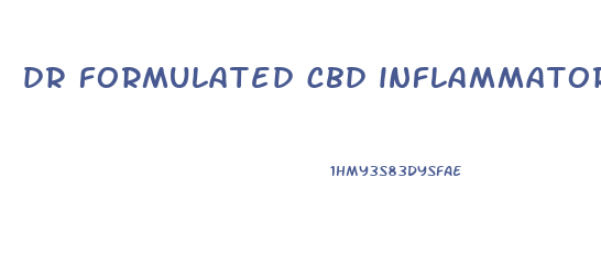 dr formulated cbd inflammatory response gummies