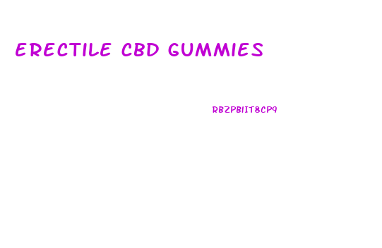 erectile cbd gummies