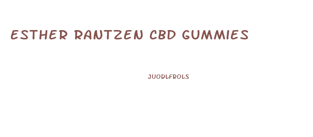 esther rantzen cbd gummies