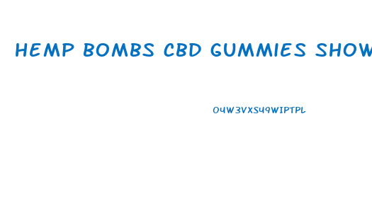 hemp bombs cbd gummies show up on drug test