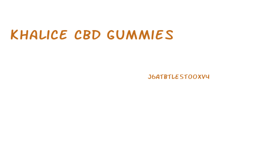 khalice cbd gummies