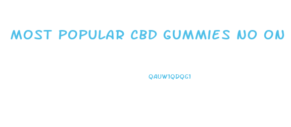 most popular cbd gummies no on amazon