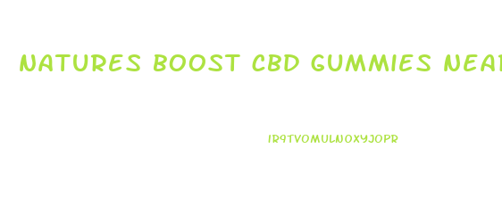 natures boost cbd gummies near me