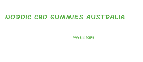 nordic cbd gummies australia