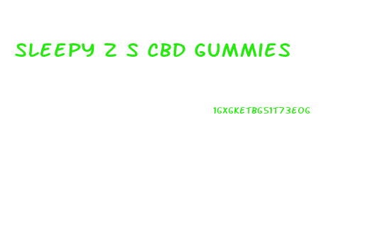 sleepy z s cbd gummies