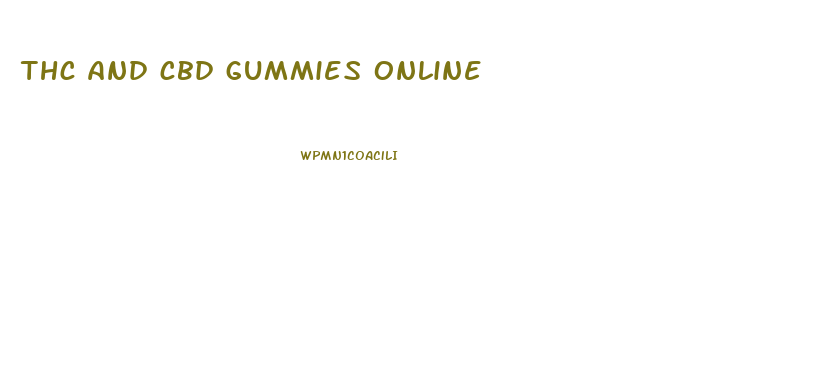 thc and cbd gummies online