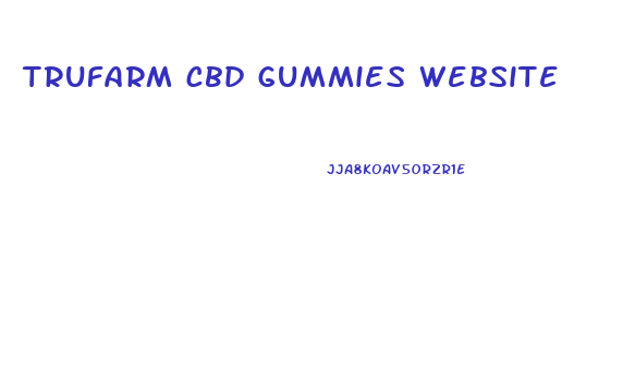 trufarm cbd gummies website