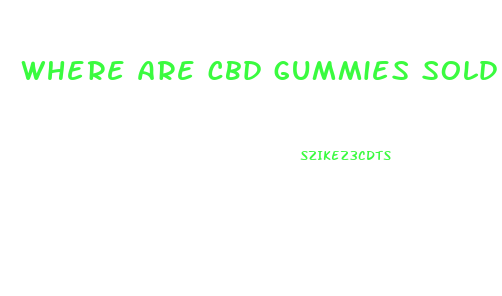where are cbd gummies sold over the counter