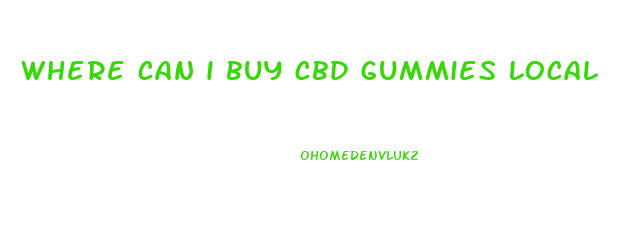 where can i buy cbd gummies local