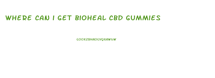 where can i get bioheal cbd gummies