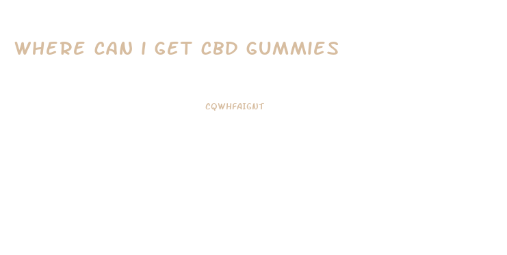where can i get cbd gummies