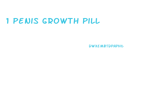 1 Penis Growth Pill