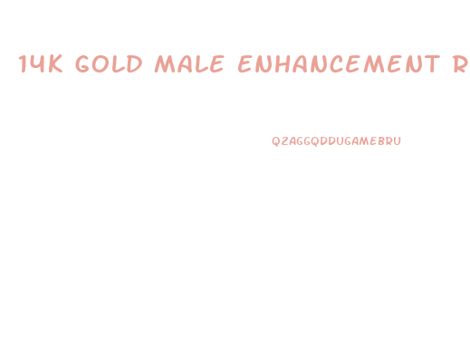 14k Gold Male Enhancement Rhino