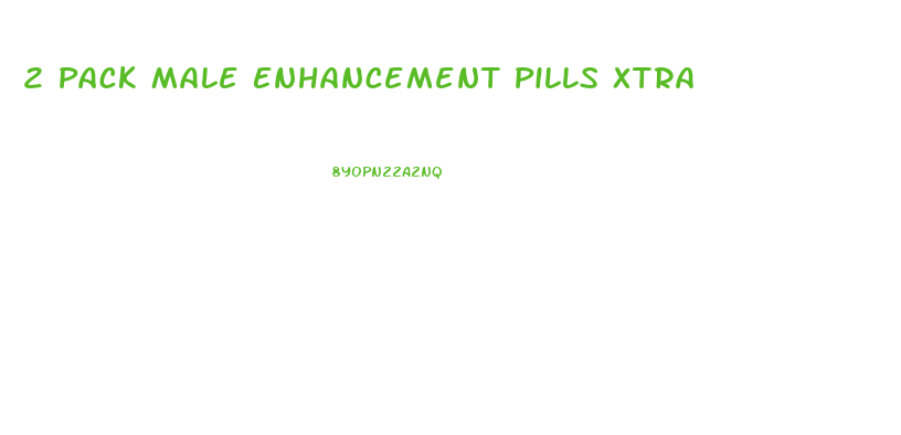 2 Pack Male Enhancement Pills Xtra