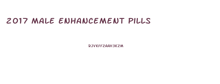 2017 Male Enhancement Pills