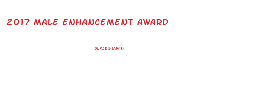 2017 male enhancement award