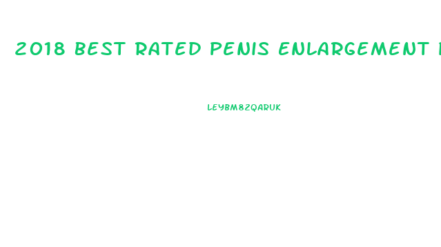 2018 Best Rated Penis Enlargement Pills