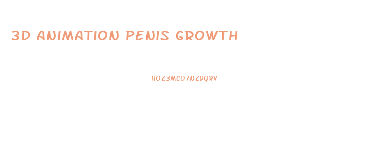 3d Animation Penis Growth