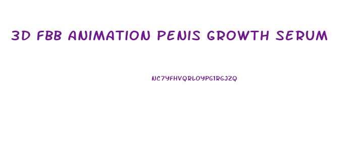 3d Fbb Animation Penis Growth Serum