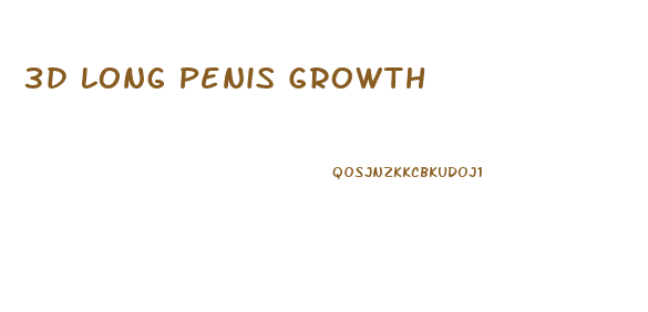 3d Long Penis Growth