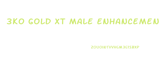 3ko Gold Xt Male Enhancement