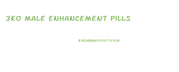 3ko Male Enhancement Pills