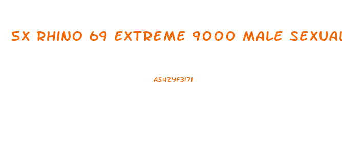 5x Rhino 69 Extreme 9000 Male Sexual Performance Enhancer