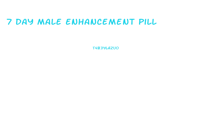 7 Day Male Enhancement Pill