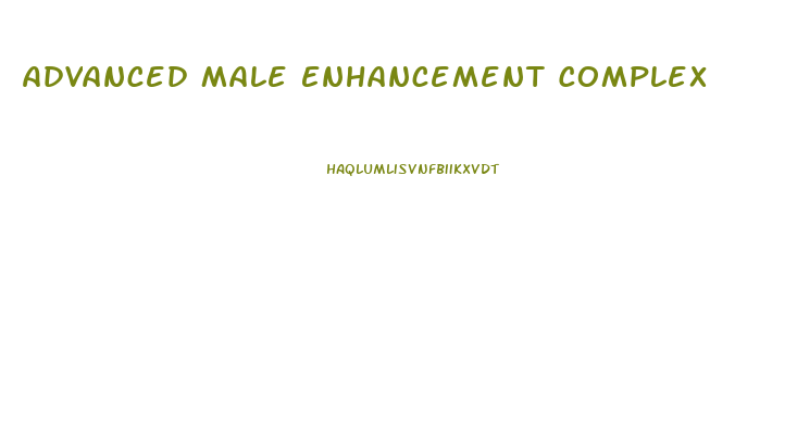 Advanced Male Enhancement Complex