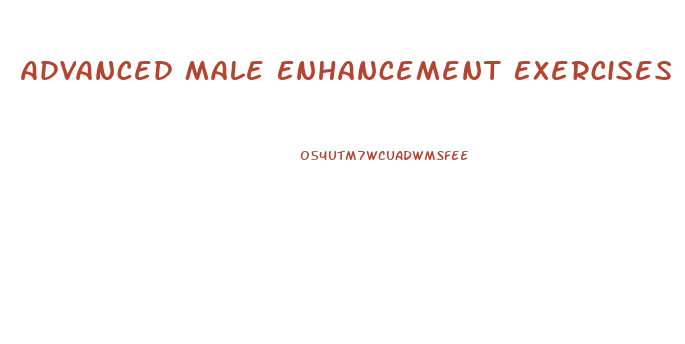 Advanced Male Enhancement Exercises