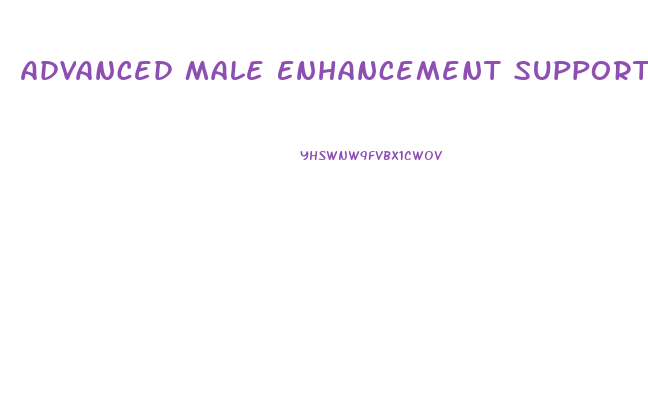Advanced Male Enhancement Support